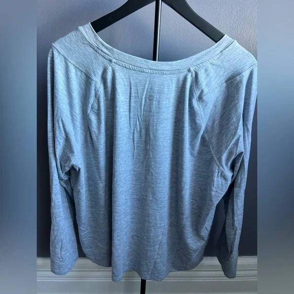 RBX Women's 2 XL Light Blue Long Sleeve Top - Picture 3 of 5
